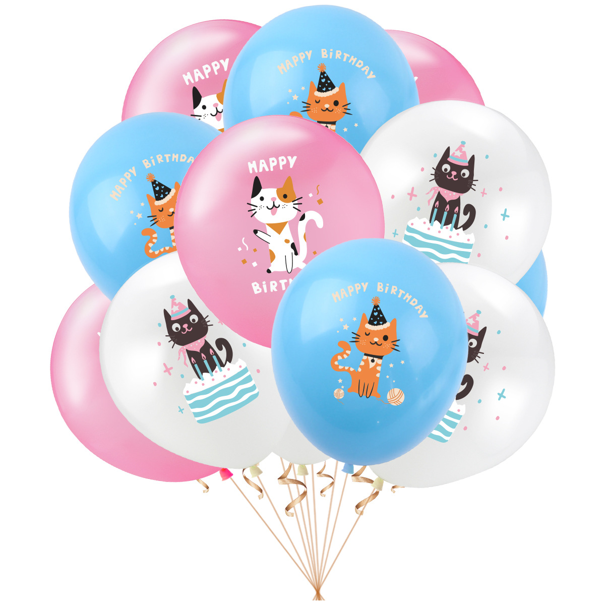 Pet Supplies Warehouse - 12inch Cartoon Dog Cat Latex Balloon