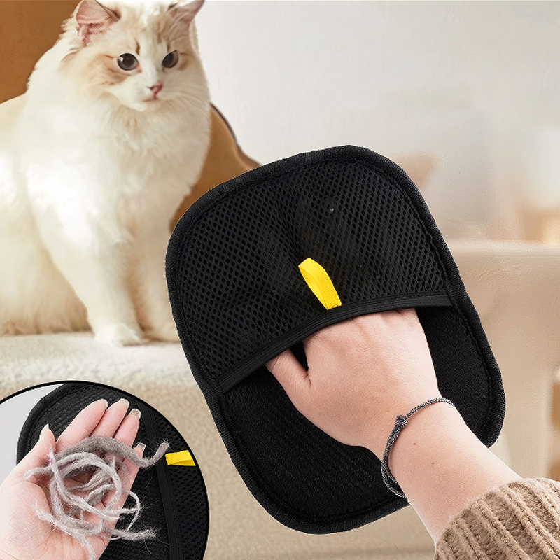 Pet Supplies Warehouse - Pet Grooming Gloves Static Dedusting Brush
