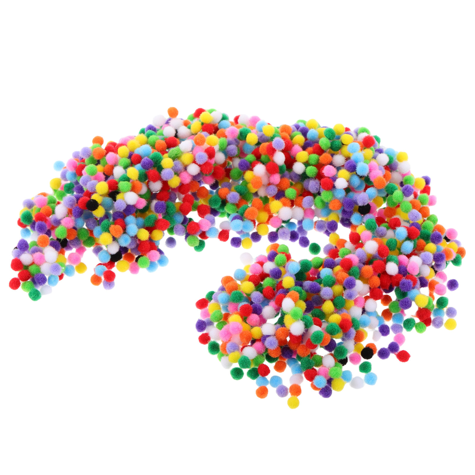 Pet Supplies In Bulk - 2000Pcs 5Mm Vibrant Pom Poms Craft