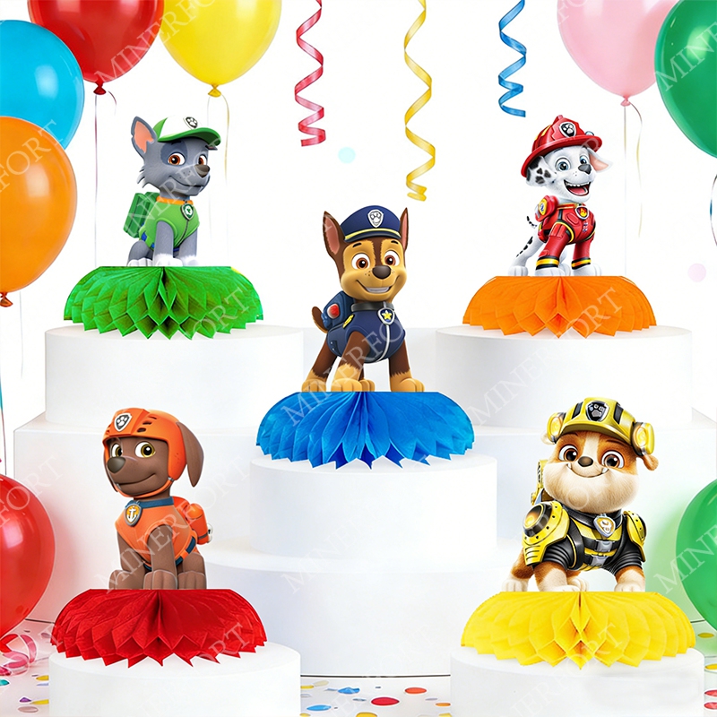 Pet Supplies Warehouse - Paw Patrol Theme Honeycomb Anime Dog