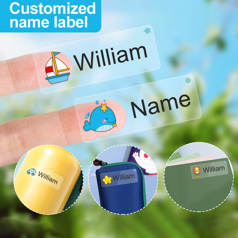 Custom Transparent Name Sticke - Pet Supplies Usa recensione e prezzo