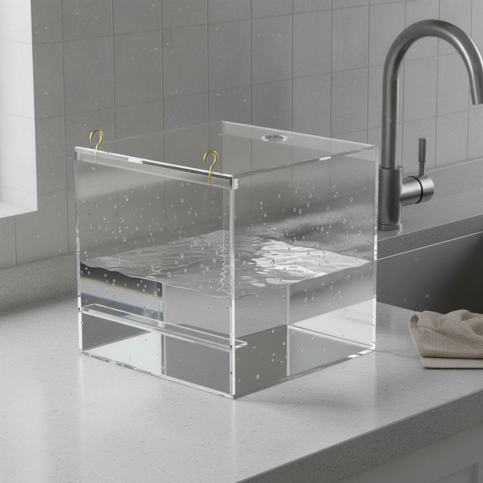 Acrylic Bird Bathing Box Non P - Pet Supplies Usa recensione e prezzo