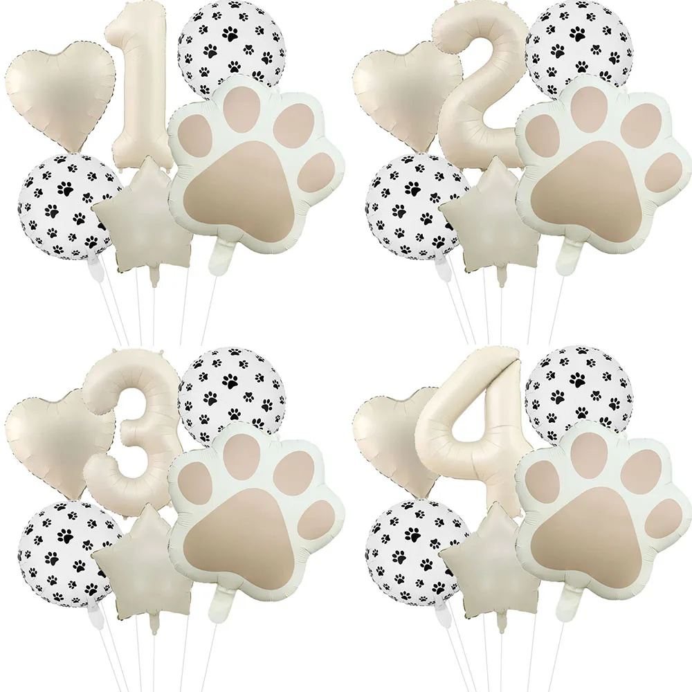 6pcs Animal Let's Pawty Dog Ca - Pet Supplies Warehouse recensione e prezzo
