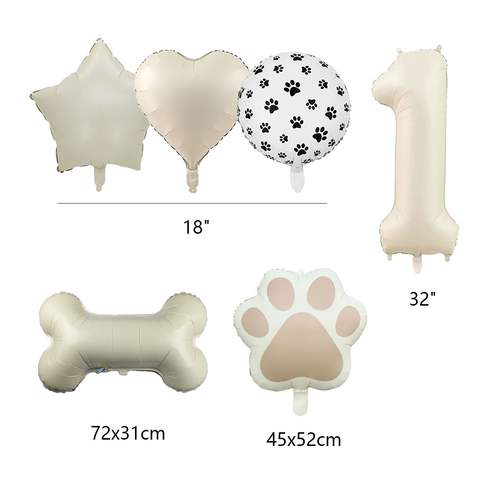 6pcs Animal Let's Pawty Dog Ca - Pet Supplies Warehouse recensione e prezzo