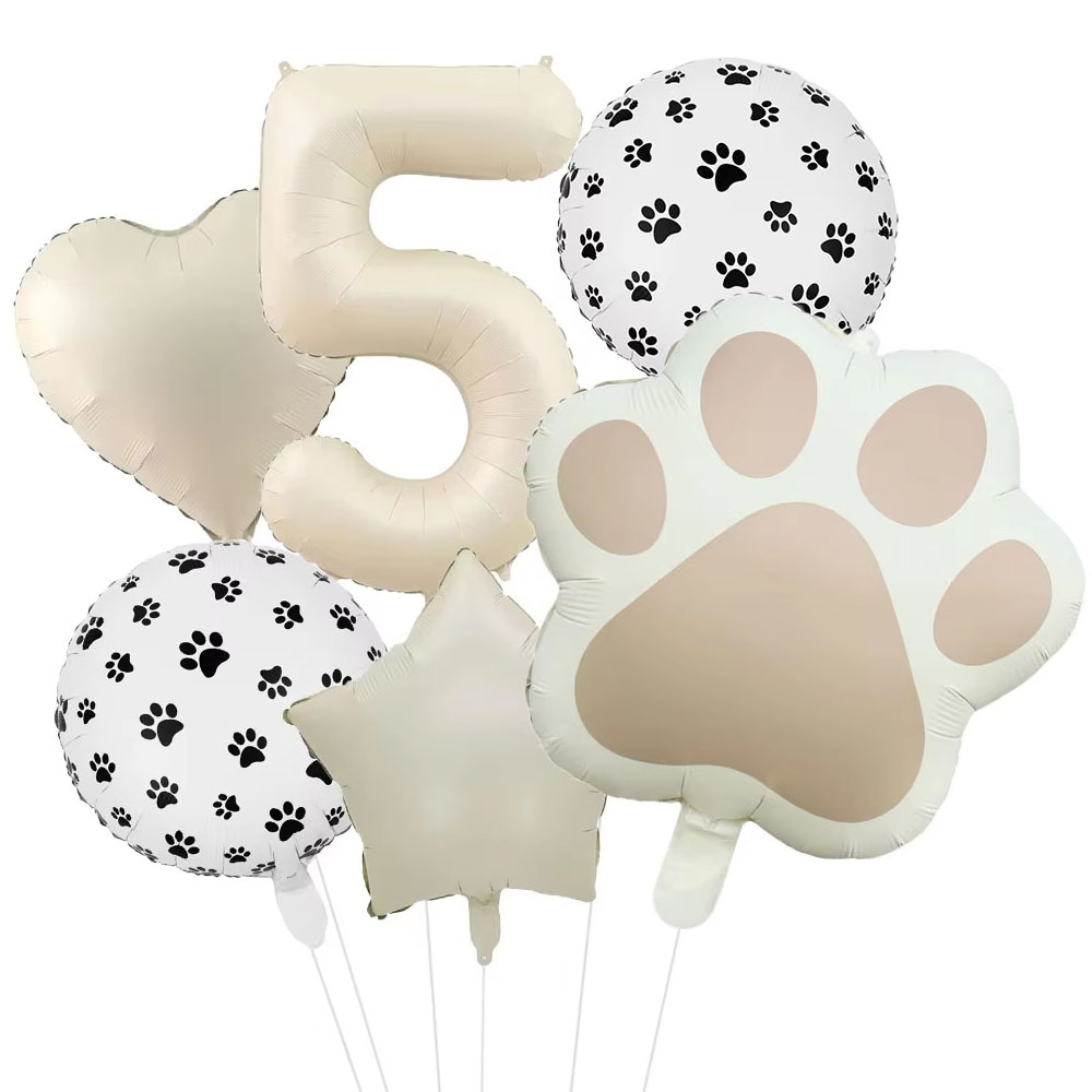 6pcs Animal Let's Pawty Dog Ca - Pet Supplies Warehouse recensione e prezzo