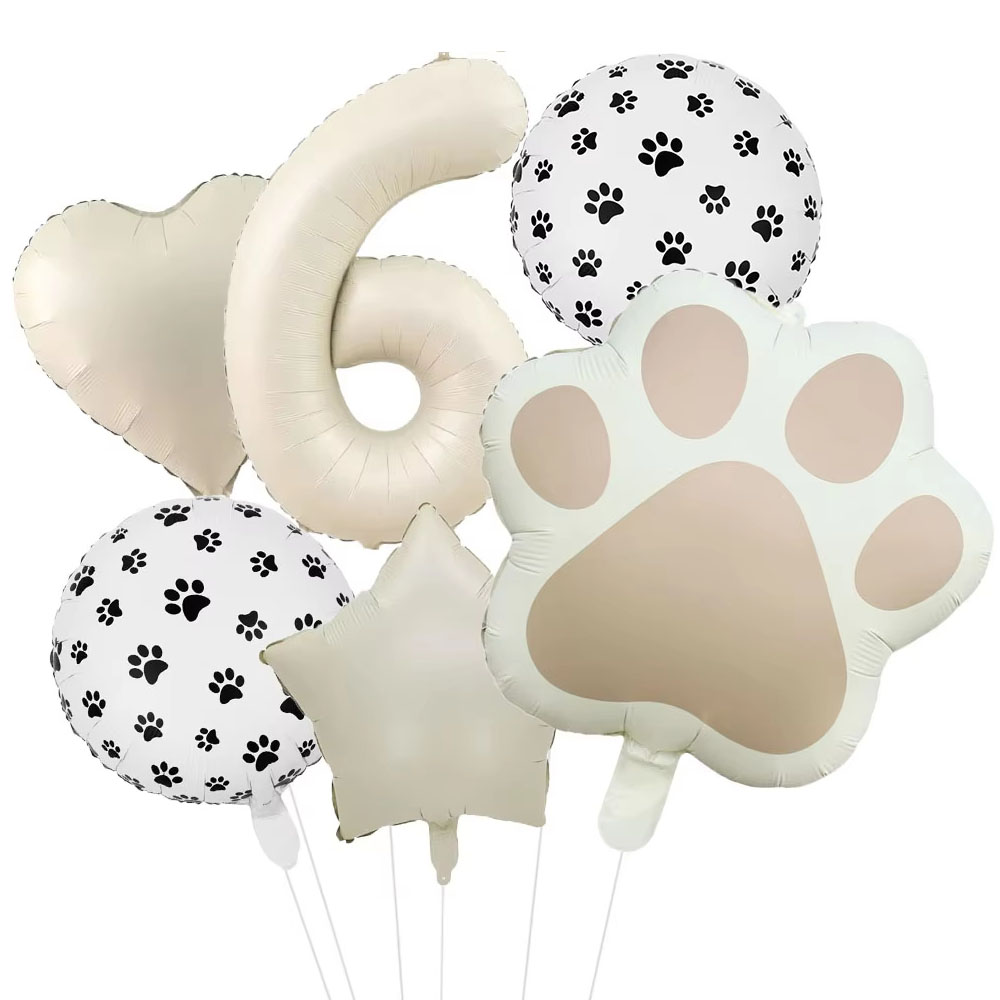 6pcs Animal Let's Pawty Dog Ca - Pet Supplies Warehouse recensione e prezzo