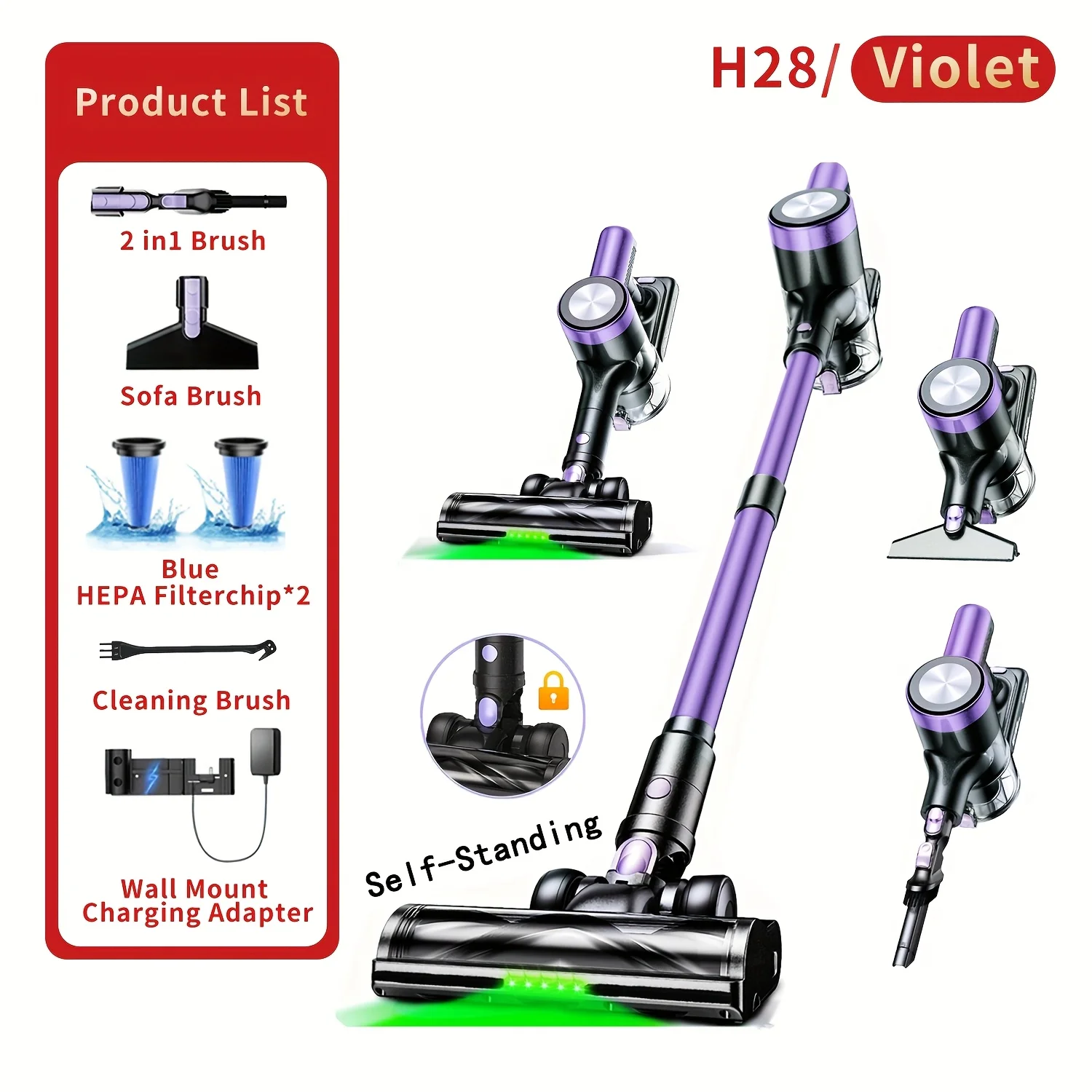 KEEHOME 8-in-1 Cordless Vacuum - Pet Supplies Usa recensione e prezzo