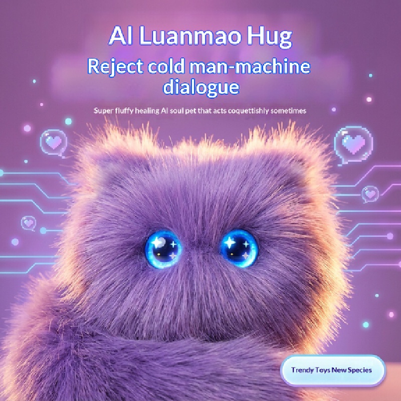 AI Scruffy Cat  Robot Plush To - Interactive Cat Toy recensione e prezzo