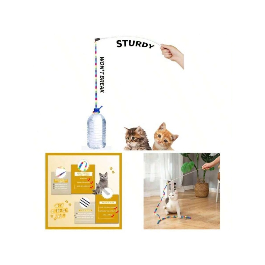 【New Arrival】Durable Ribbon Ca - Interactive Cat Toy recensione e prezzo