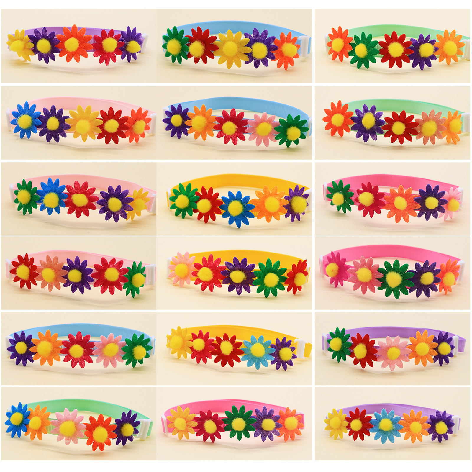 50PCS Colorful Dog Bowties Flo - Pet Supplies In Bulk recensione e prezzo