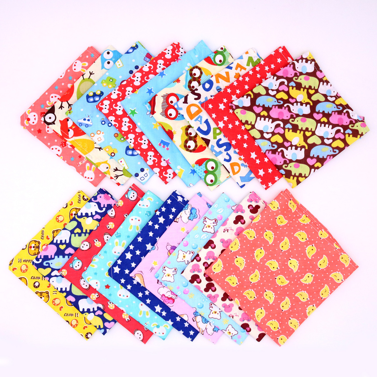 60pcs 100% Cotton Dog Bandanas - Pet Supplies In Bulk recensione e prezzo
