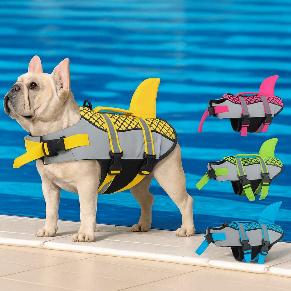 Reflective Shark Dog Life Jack - Dog Life Jacket recensione e prezzo