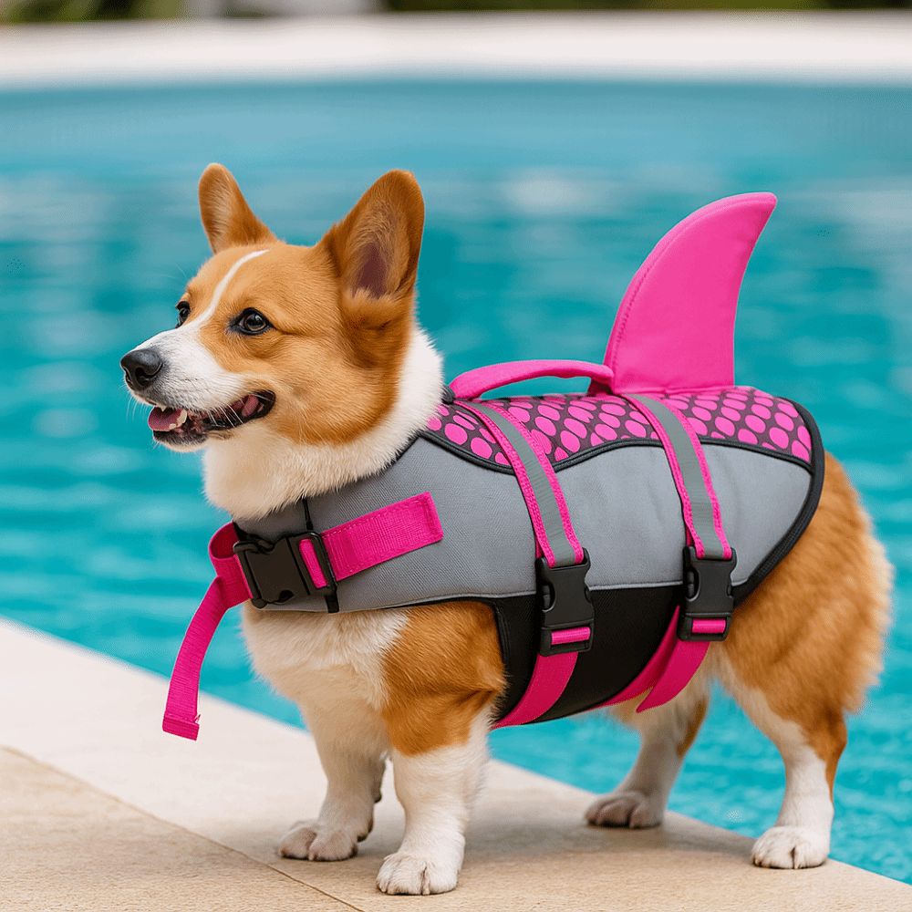 Reflective Shark Dog Life Jack - Dog Life Jacket recensione e prezzo