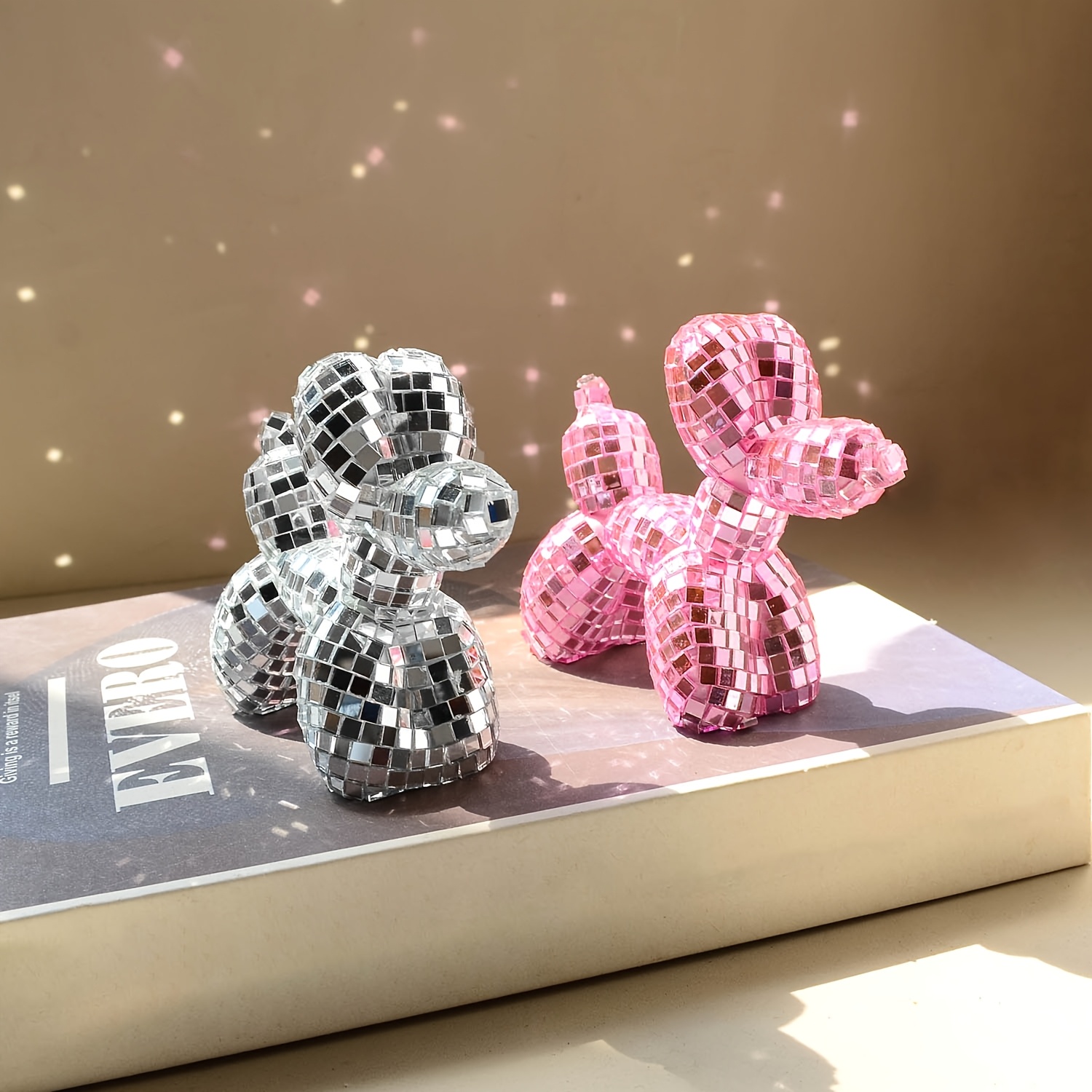 1pc Disco Mirror Balloon Puppy - Pet Supplies Warehouse recensione e prezzo