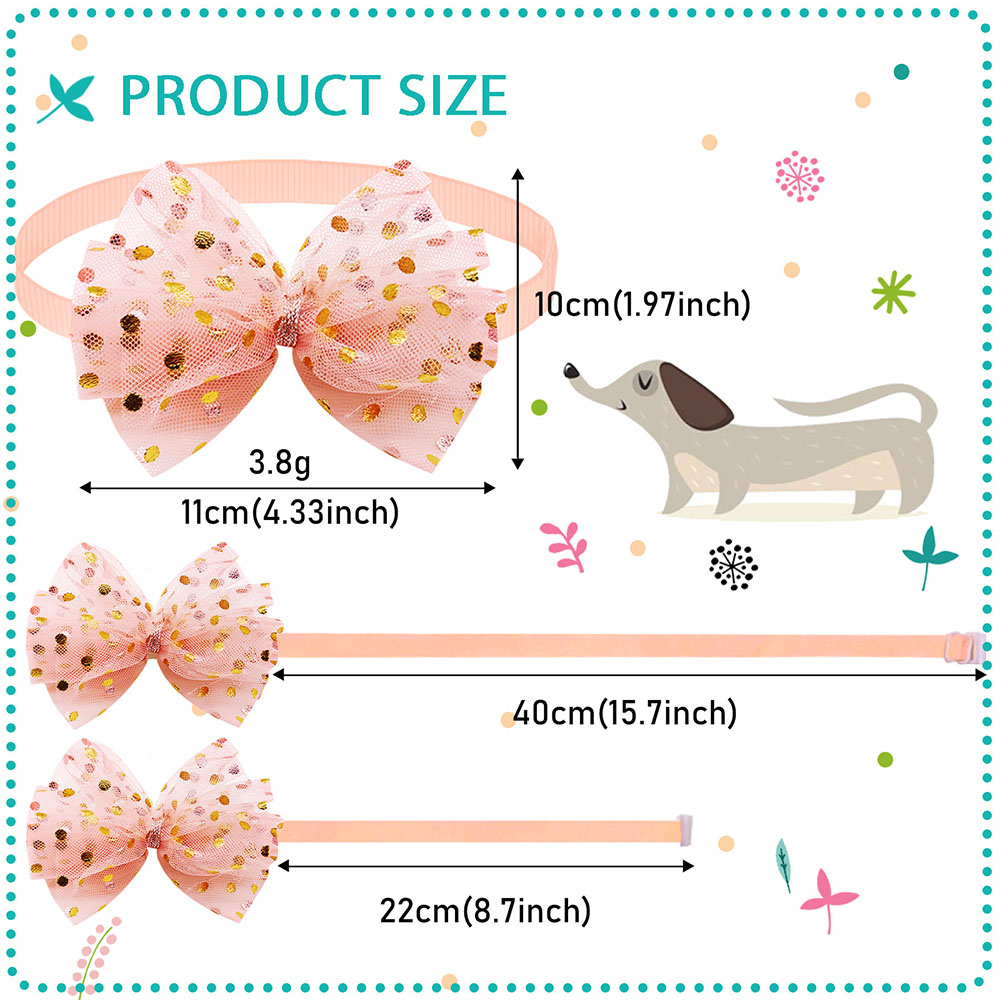50pcs Lace Big Bows For Dogs F - Pet Supplies In Bulk recensione e prezzo
