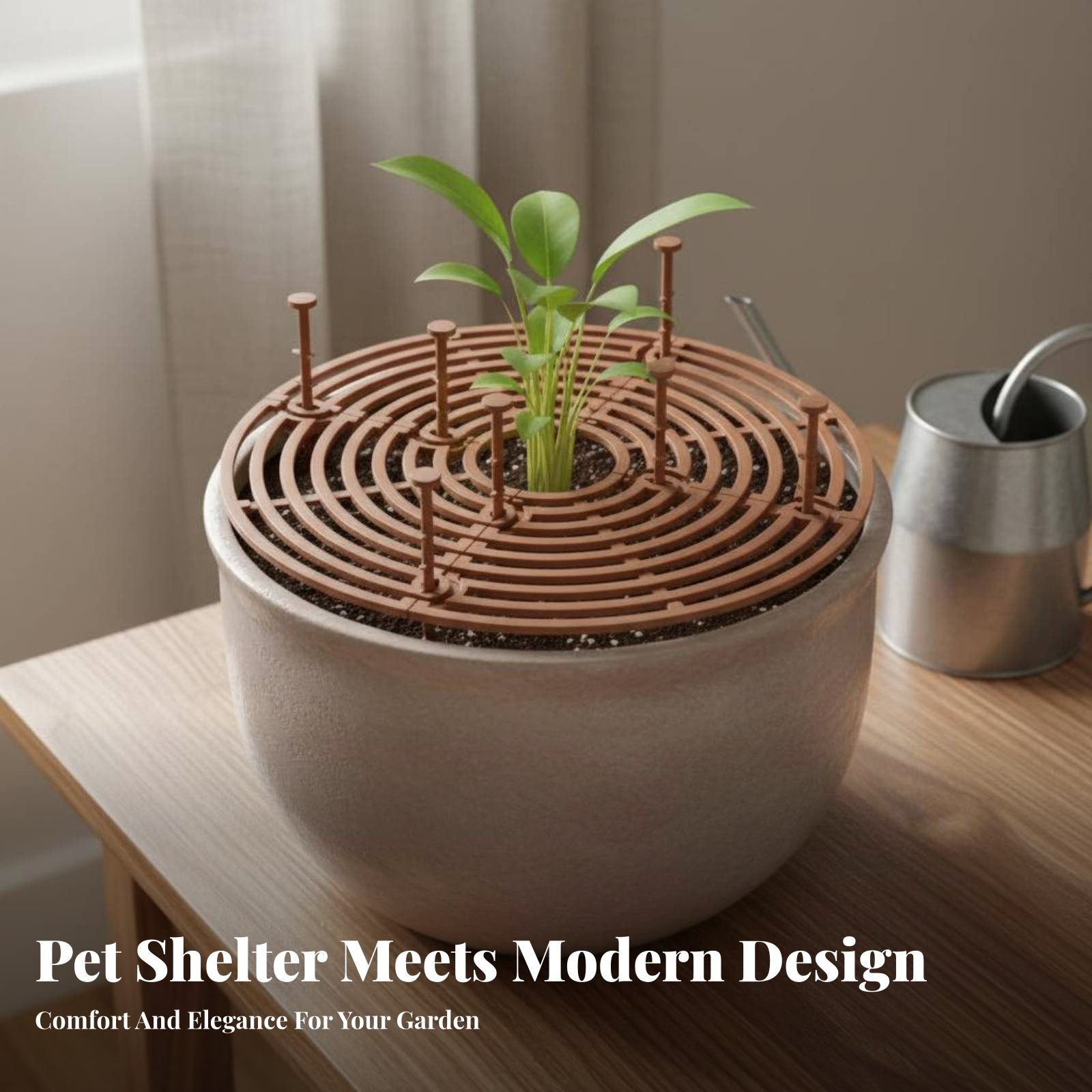 Flower Pot Soil Protector Cust - Pet Supplies Usa recensione e prezzo
