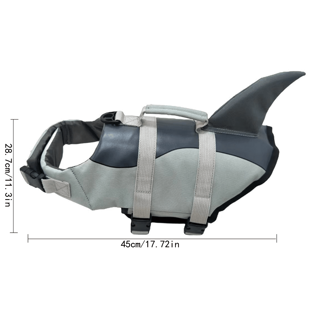 Shark Dog Life Jacket Adjustab - Dog Life Jacket recensione e prezzo