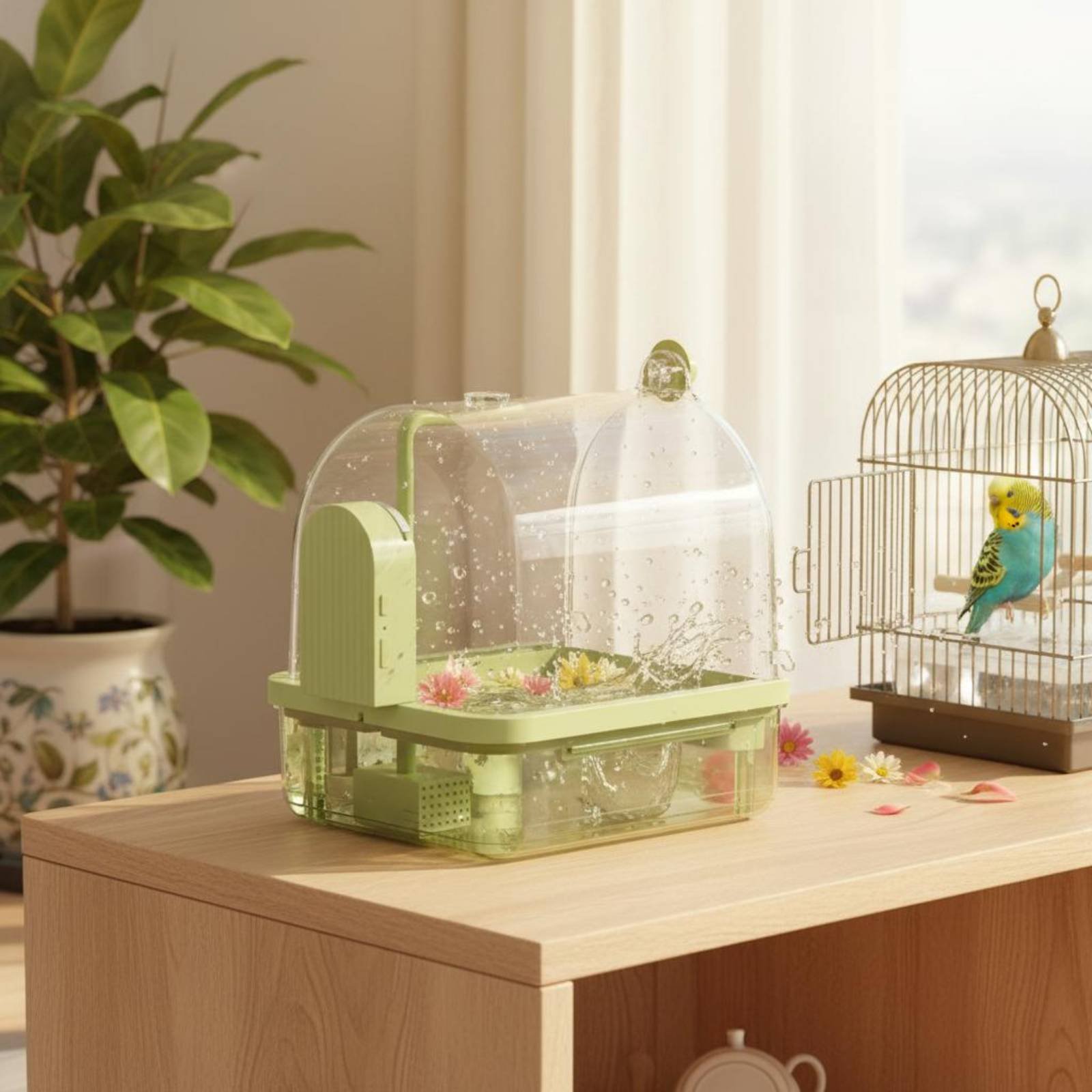 Automatic Bird Bath Wireless S - Pet Supplies Usa recensione e prezzo