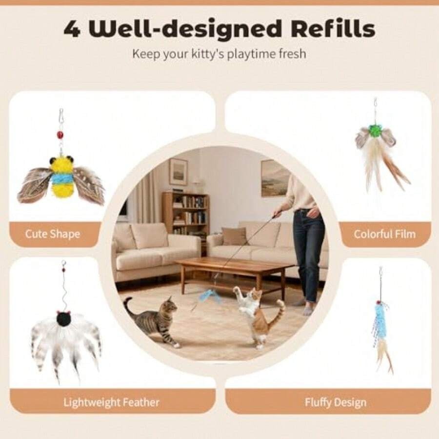 【New Arrival】Retractable Cat W - Interactive Cat Toy recensione e prezzo