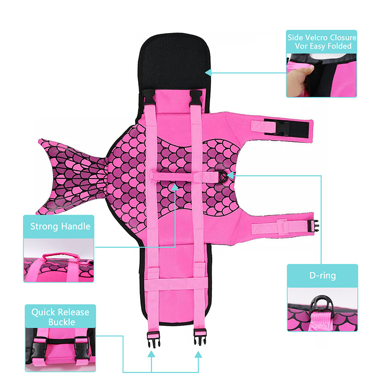 Summer Puppy Big Dog Swimsuit  - Dog Life Jacket recensione e prezzo
