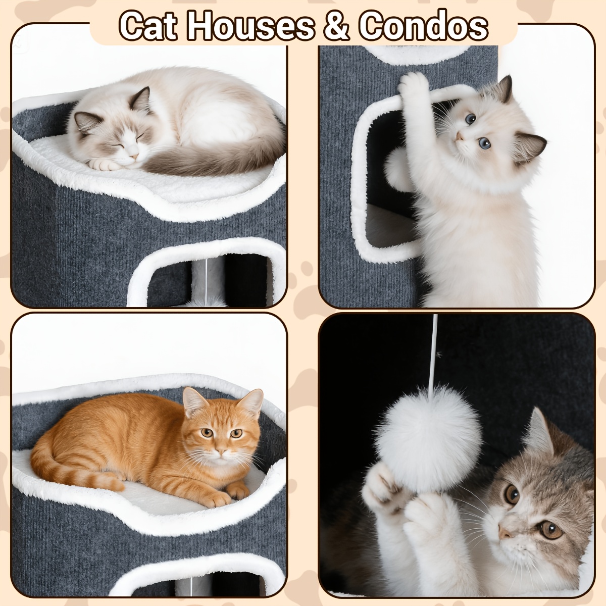 RAYBEE Multi-Level Foldable Ca - Interactive Cat Toy recensione e prezzo