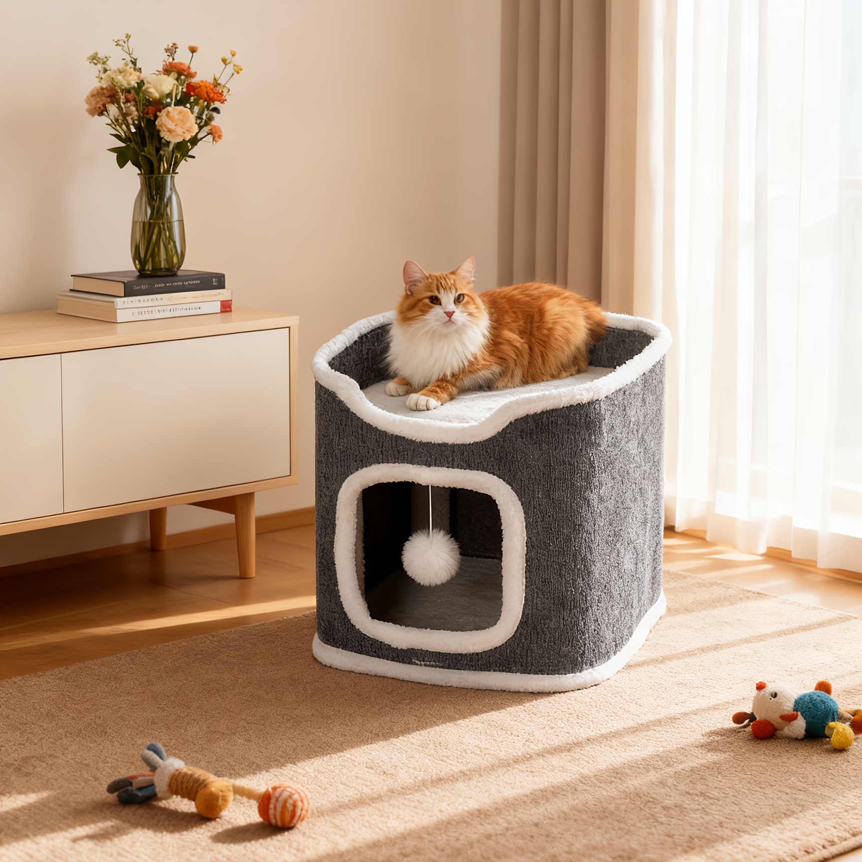 RAYBEE Multi-Level Foldable Ca - Interactive Cat Toy recensione e prezzo