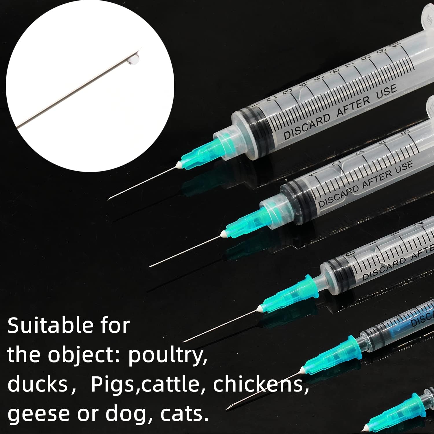 50 Pieces of 5ml Luer-Lock Syr - Pet Supplies Usa recensione e prezzo