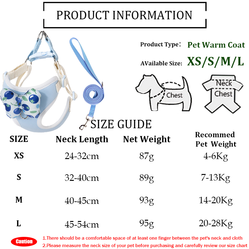 2026 New Harness Leash Set Fru - Pet Supplies Warehouse recensione e prezzo
