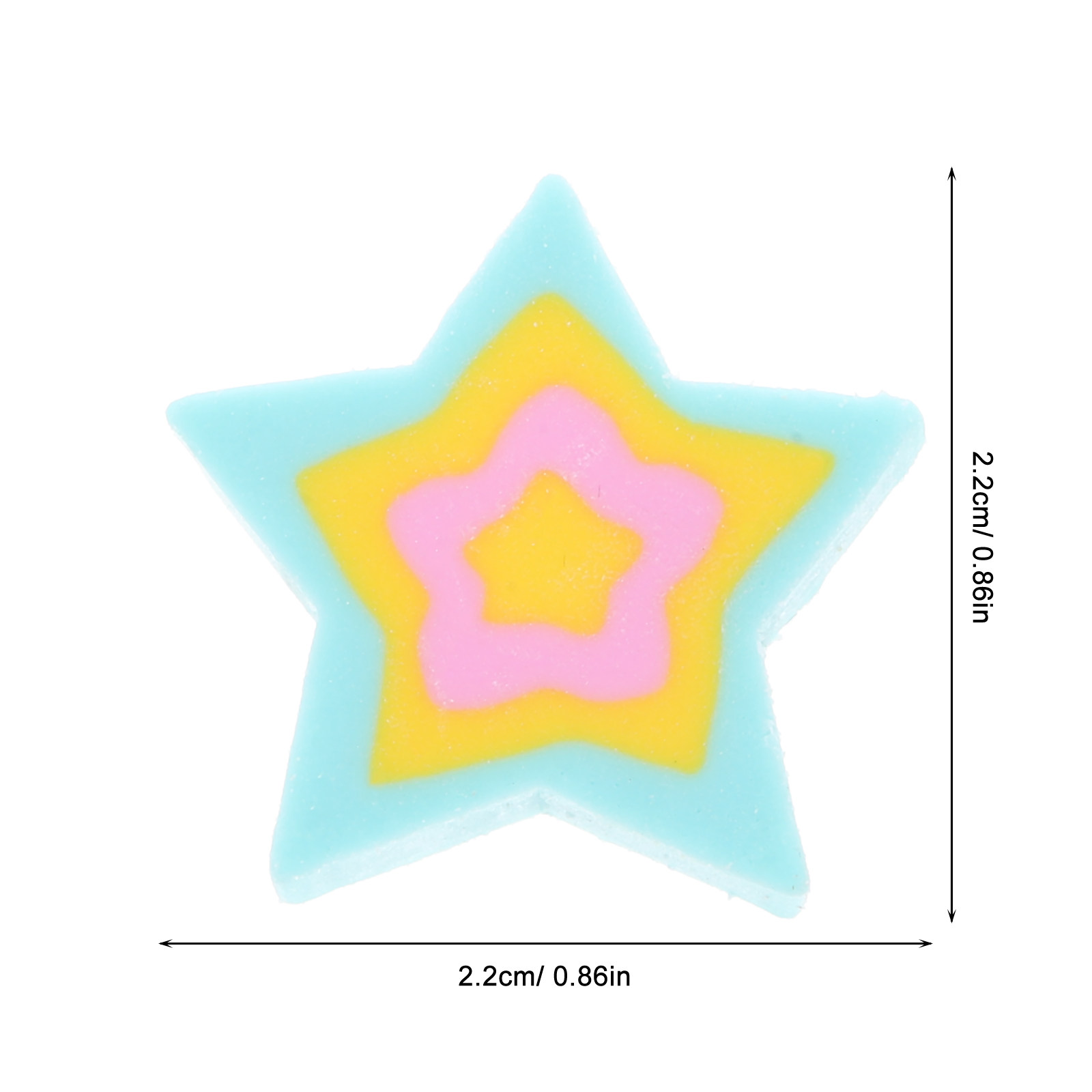 50Pcs Star Shaped Erasers Cute - Pet Supplies In Bulk recensione e prezzo