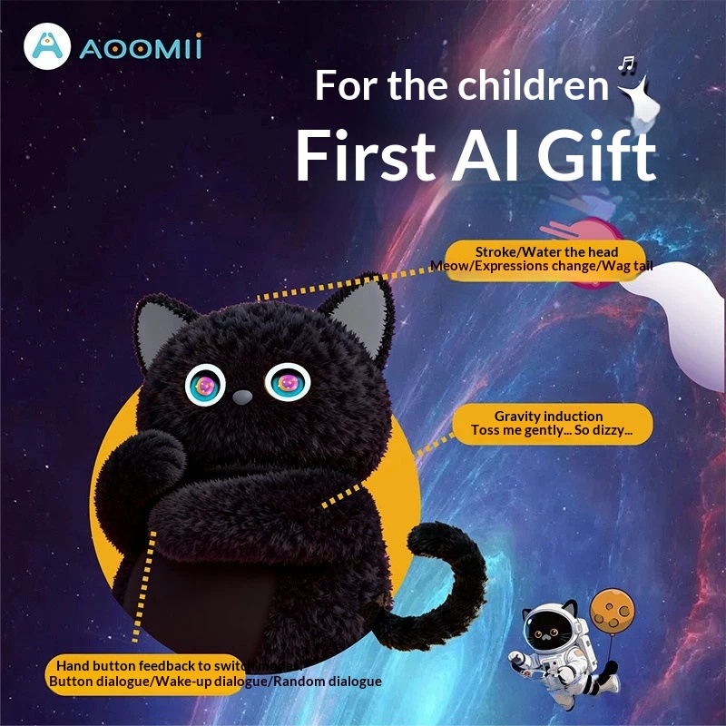 Aoomii Siamese Cat Plush Toy I - Interactive Cat Toy recensione e prezzo
