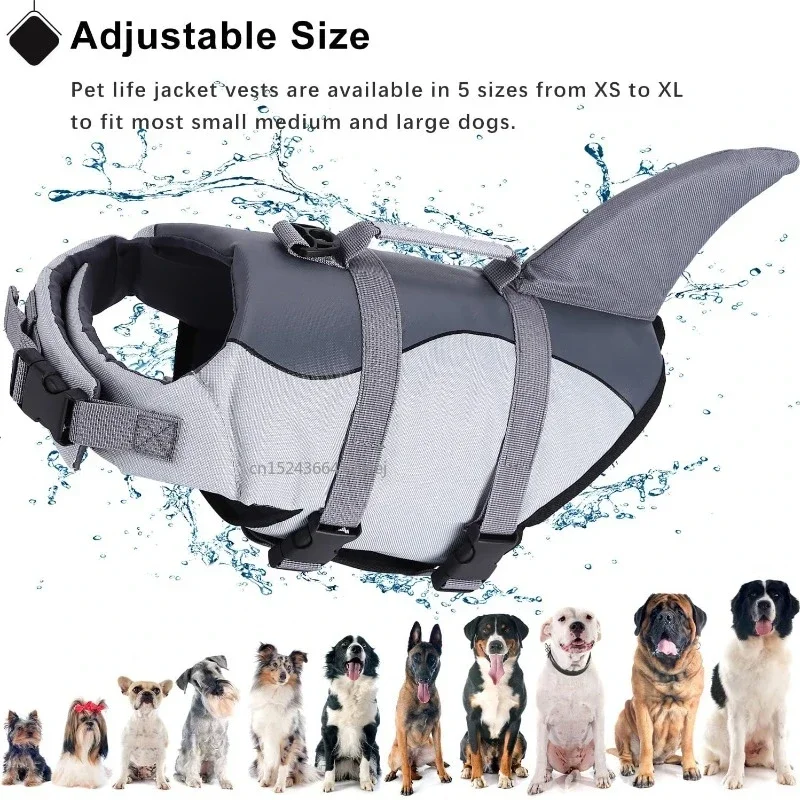 Shark Dog Life Jacket Enhanced - Dog Life Jacket recensione e prezzo