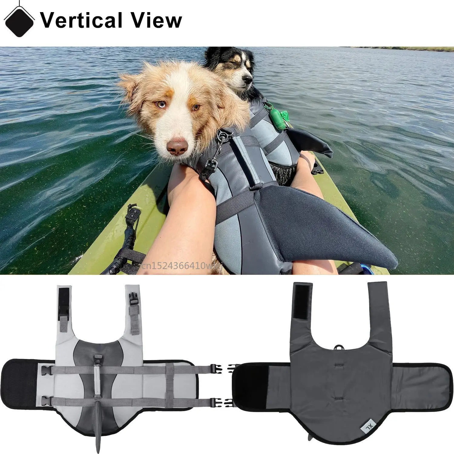 Shark Dog Life Jacket Enhanced - Dog Life Jacket recensione e prezzo