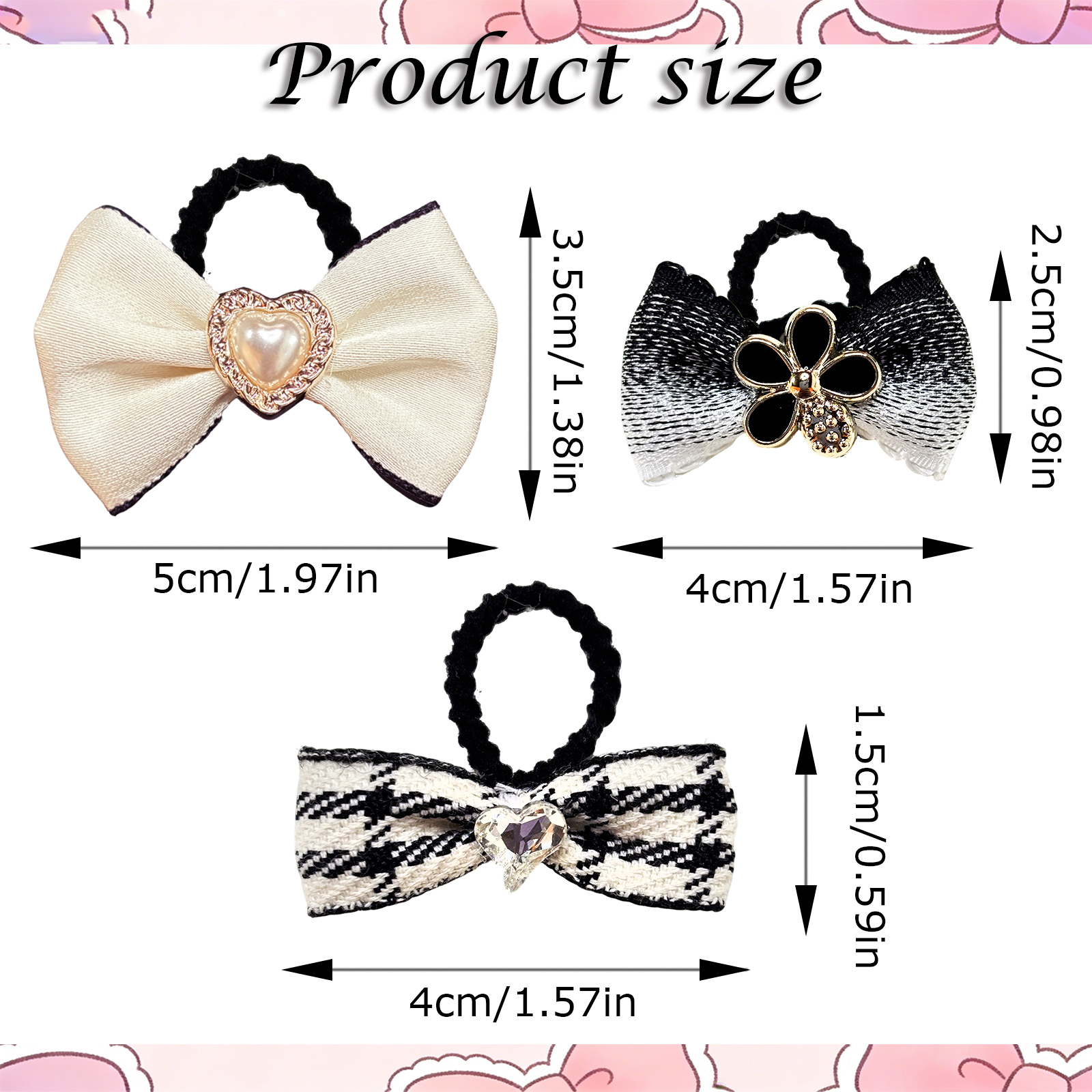 100PCS Luxury Dog Bows With Ru - Pet Supplies In Bulk recensione e prezzo