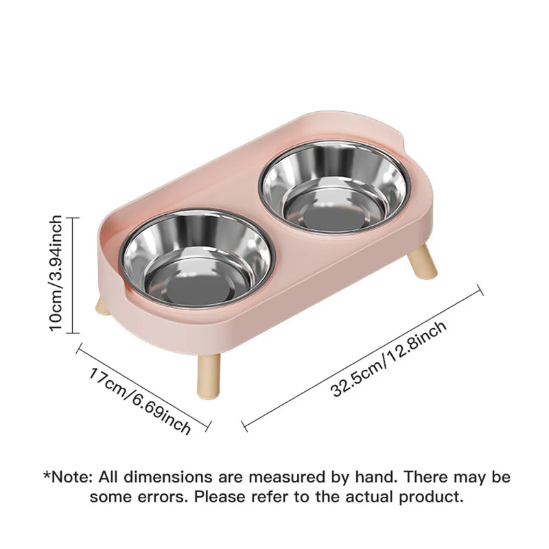 Dog Cat Feeding Double Bowl Co - Pet Supplies Usa recensione e prezzo
