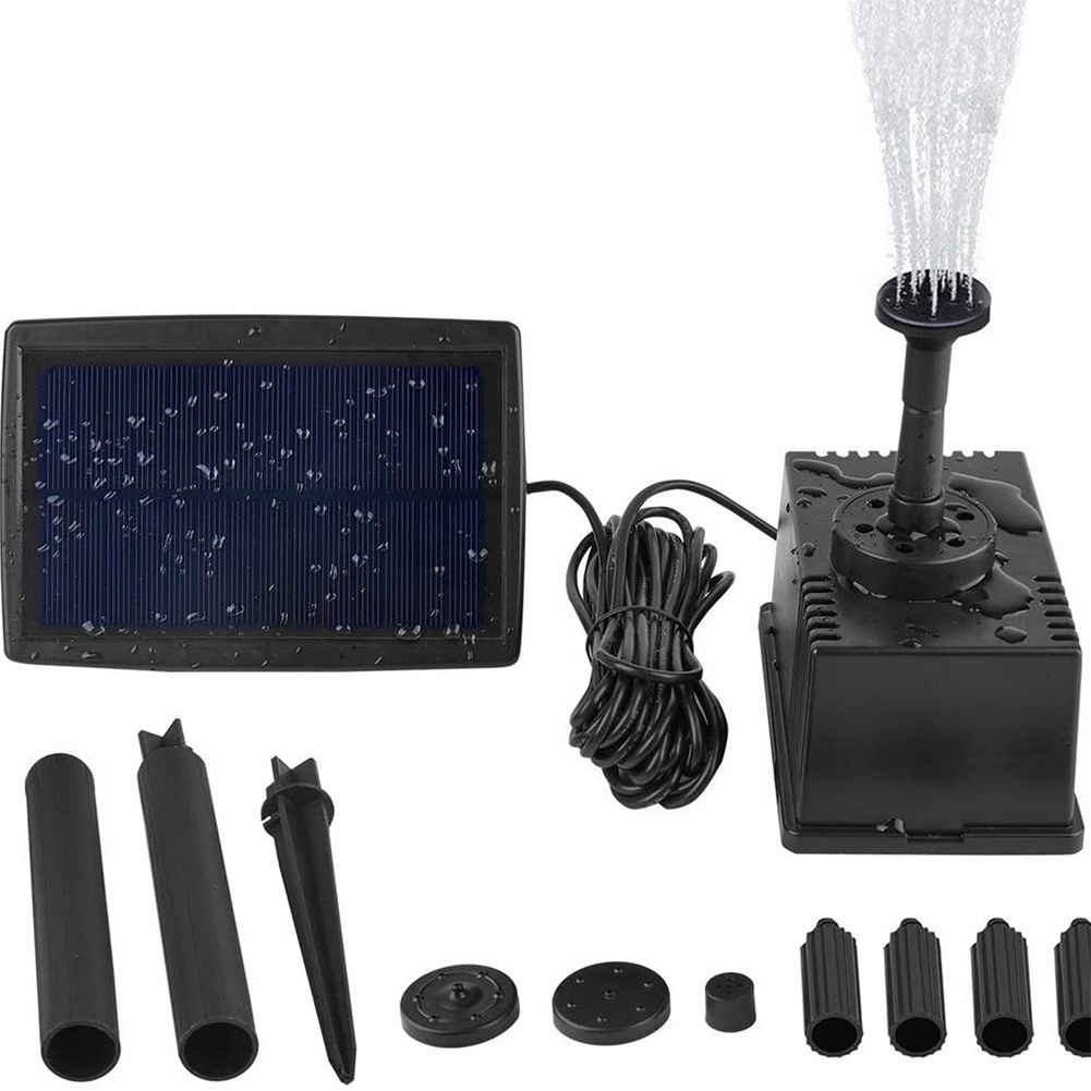 1.5W 7V Solar Fountain Pump Wi - Fish Tank Filter Pump recensione e prezzo