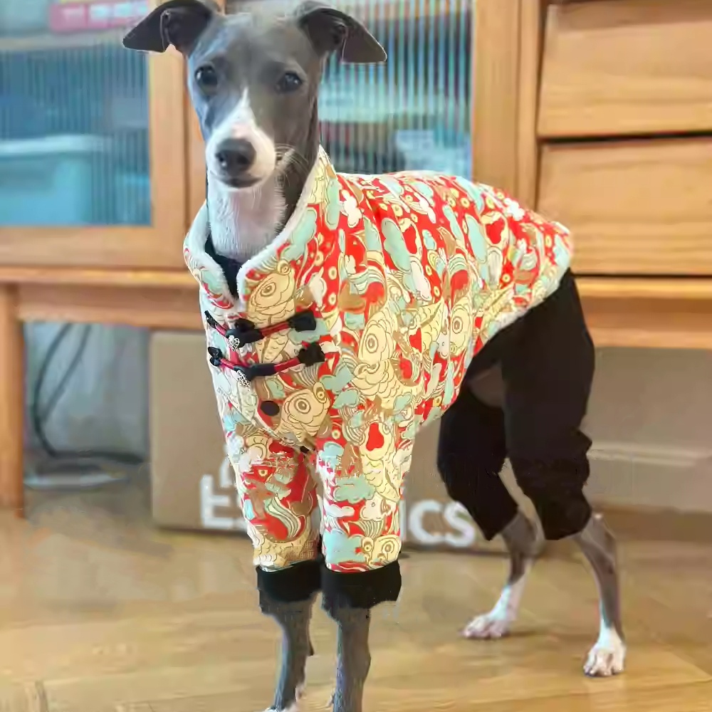 Chinese Knot Buckle Fleece Jac - Dog Life Jacket recensione e prezzo