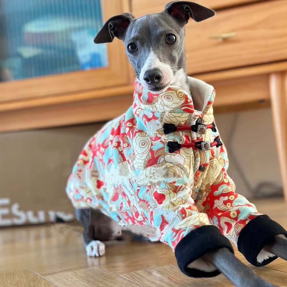 Chinese Knot Buckle Fleece Jac - Dog Life Jacket recensione e prezzo