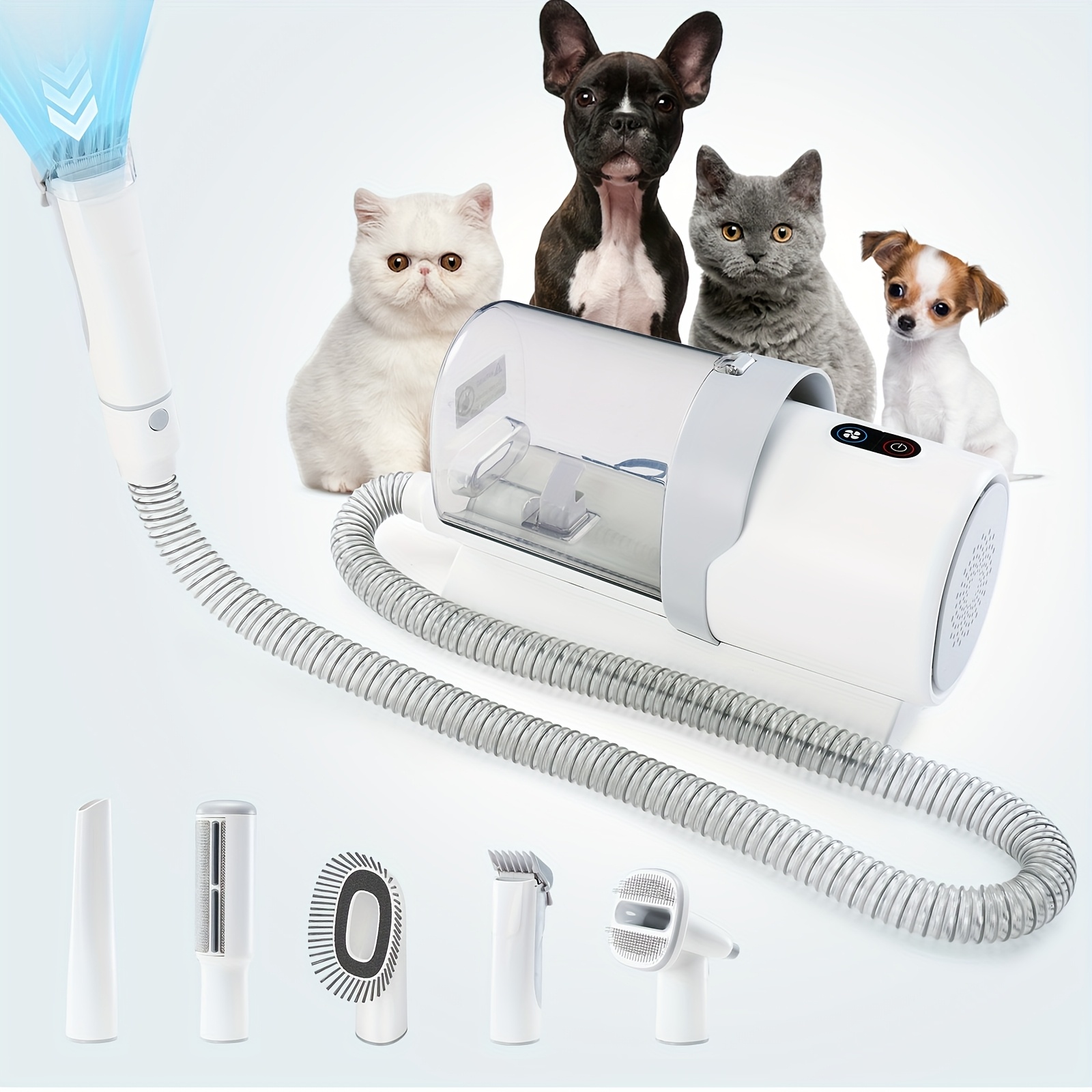 New Pet Grooming Vacuum Kit 5  - Pet Supplies Usa recensione e prezzo