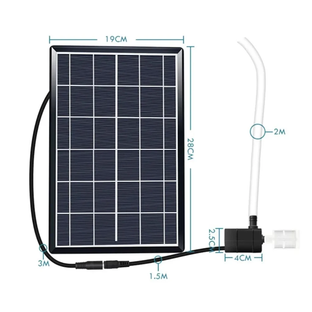 Small Solar Water Pump 12V Cir - Fish Tank Filter Pump recensione e prezzo