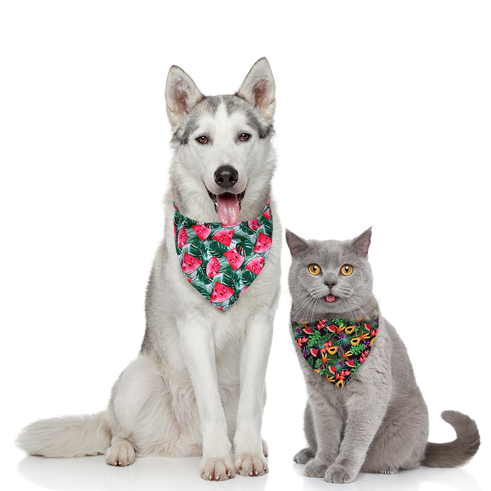50pcs Dog Bandana Summer Fruit - Pet Supplies In Bulk recensione e prezzo