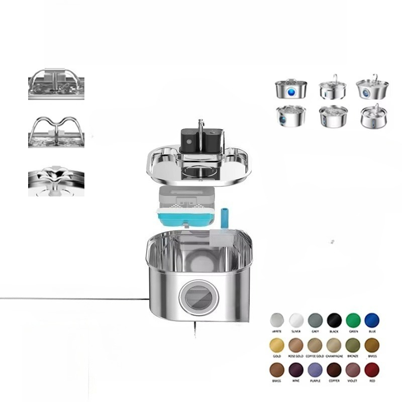 3.2L Wireless Cat Water Founta - Pet Water Fountain recensione e prezzo