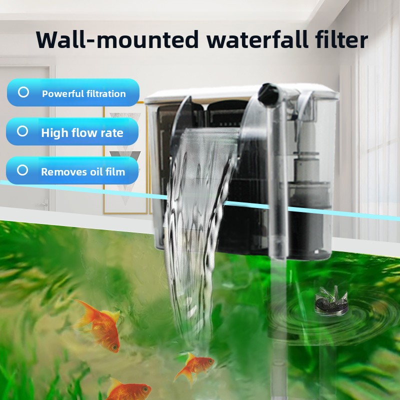  Wall-Mounted Aquarium Water P - Fish Tank Filter Pump recensione e prezzo