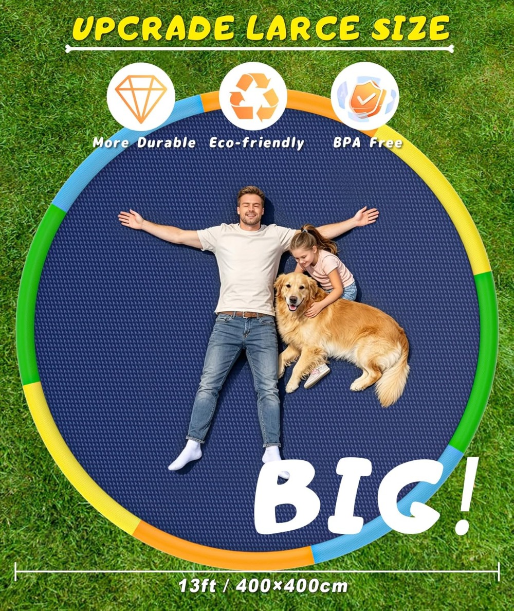13FT Extra Large Splash Pad, T - Pet Water Fountain recensione e prezzo